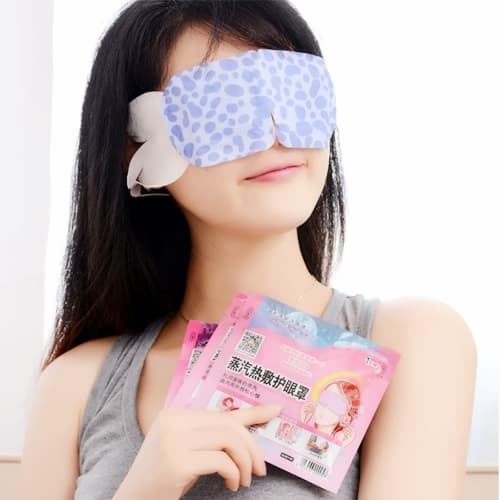 CE approved OEM Factory Supply dispoable steam eye sleepmask